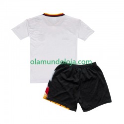 Camisola Alemanha Retro Criança Equipamento Primeiro 1994 Manga Curta